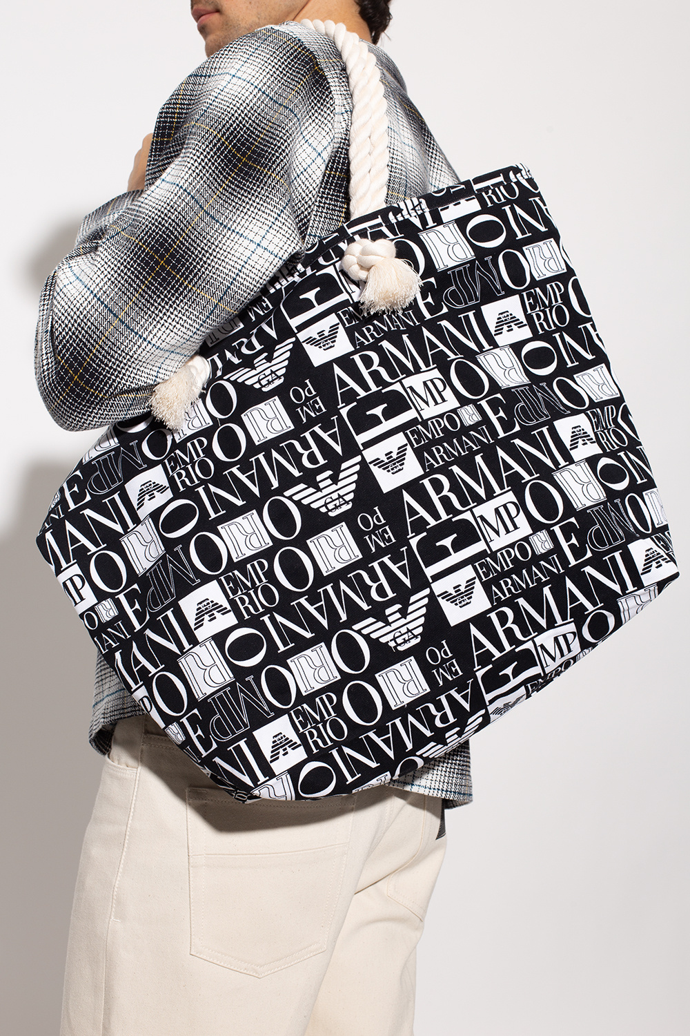 Armani beach outlet bag